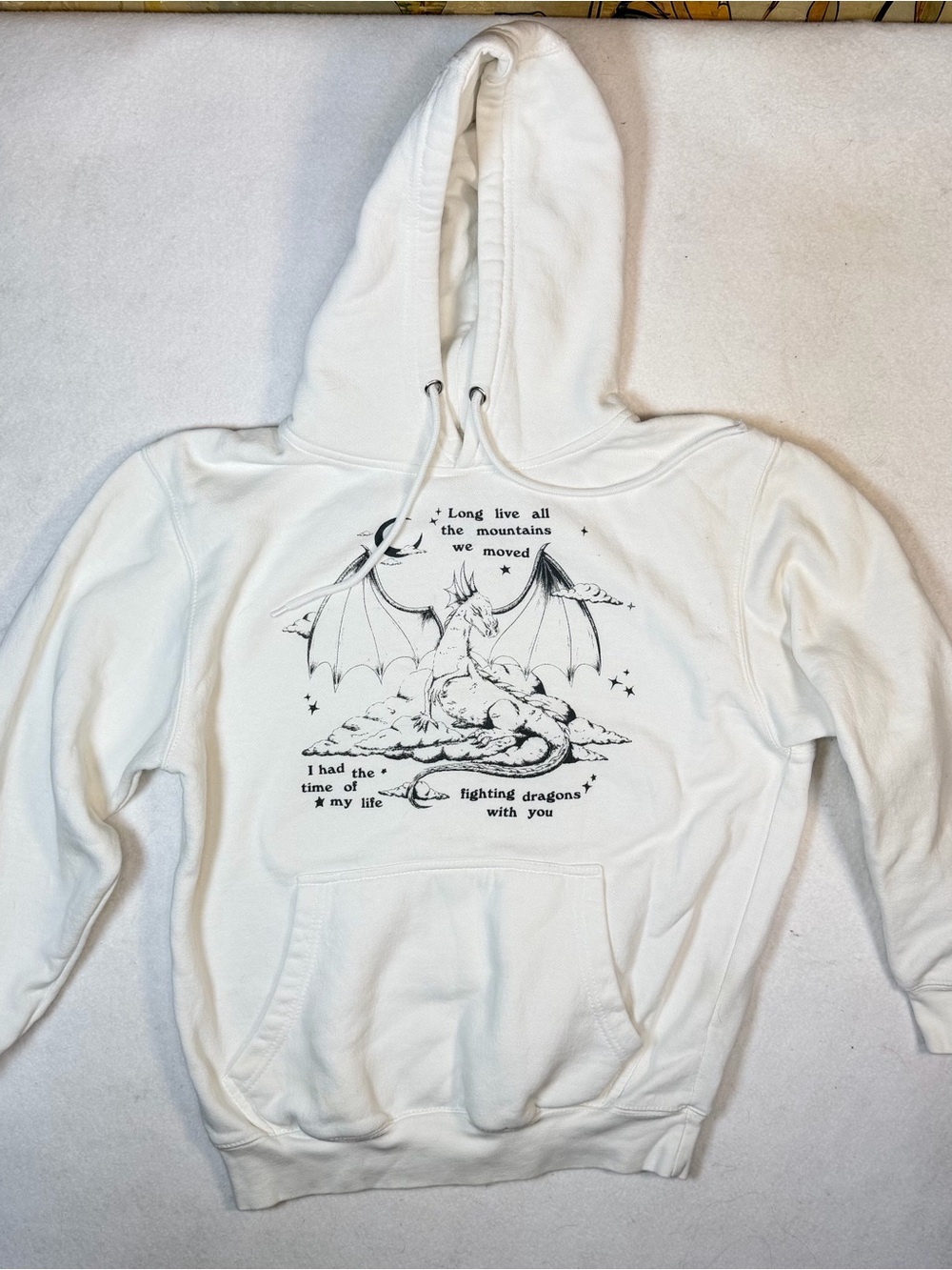 Taylor Swift Hoodie Fighting Dragons With You size S